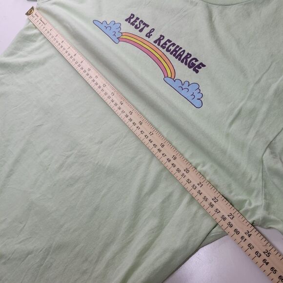 NEW XL REST RECHARGE RETREAT ZUMIEZ ART MUSHROOM TREE TSHIRT extra large NWT - Picture 3 of 12